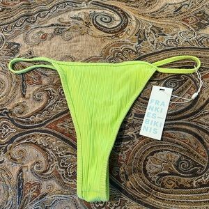 Frankies Bikinis Lime Bikini Bottom